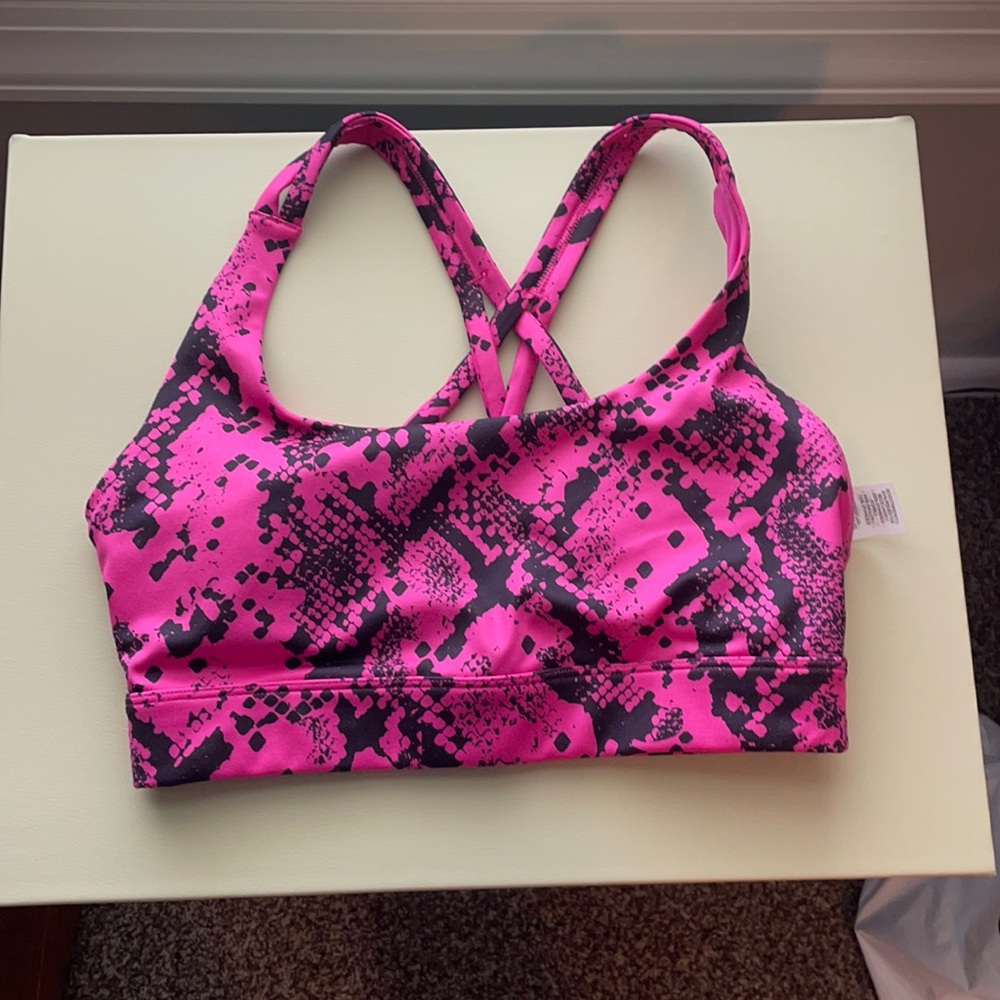 Joy Lab snake print sports bra